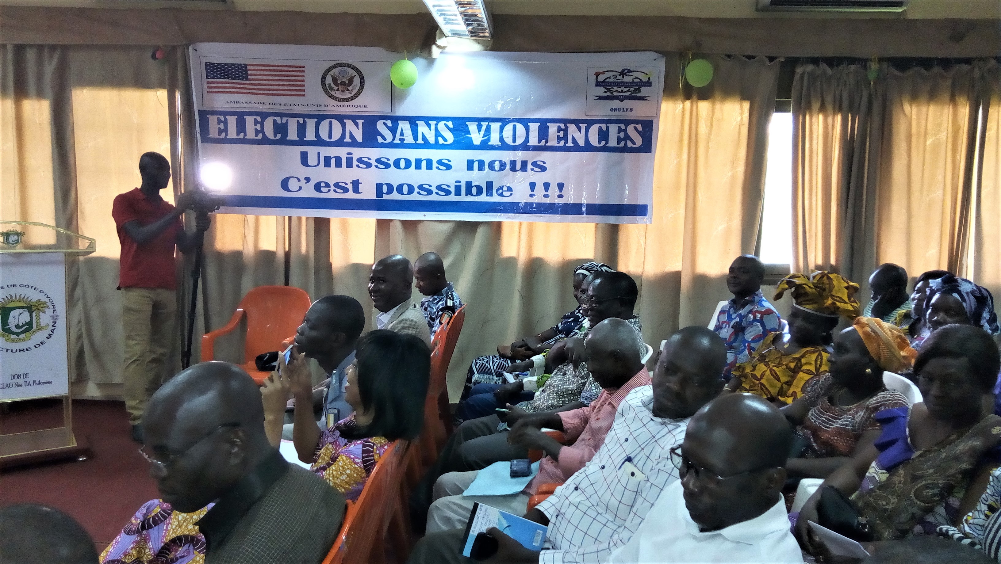 Man / Élection sans violences : L'ONG IFS engage la réflexion