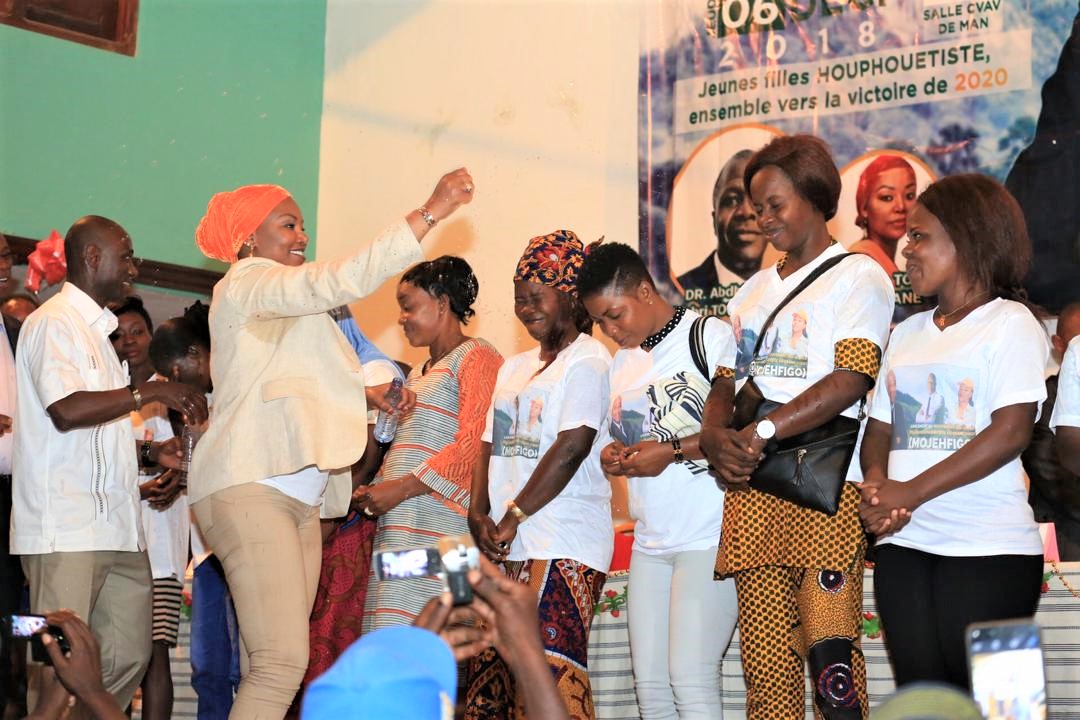Conflit inter communautaire Zouhan-hounien/Danané : Touré Nasseneba réconcilie les jeunes filles