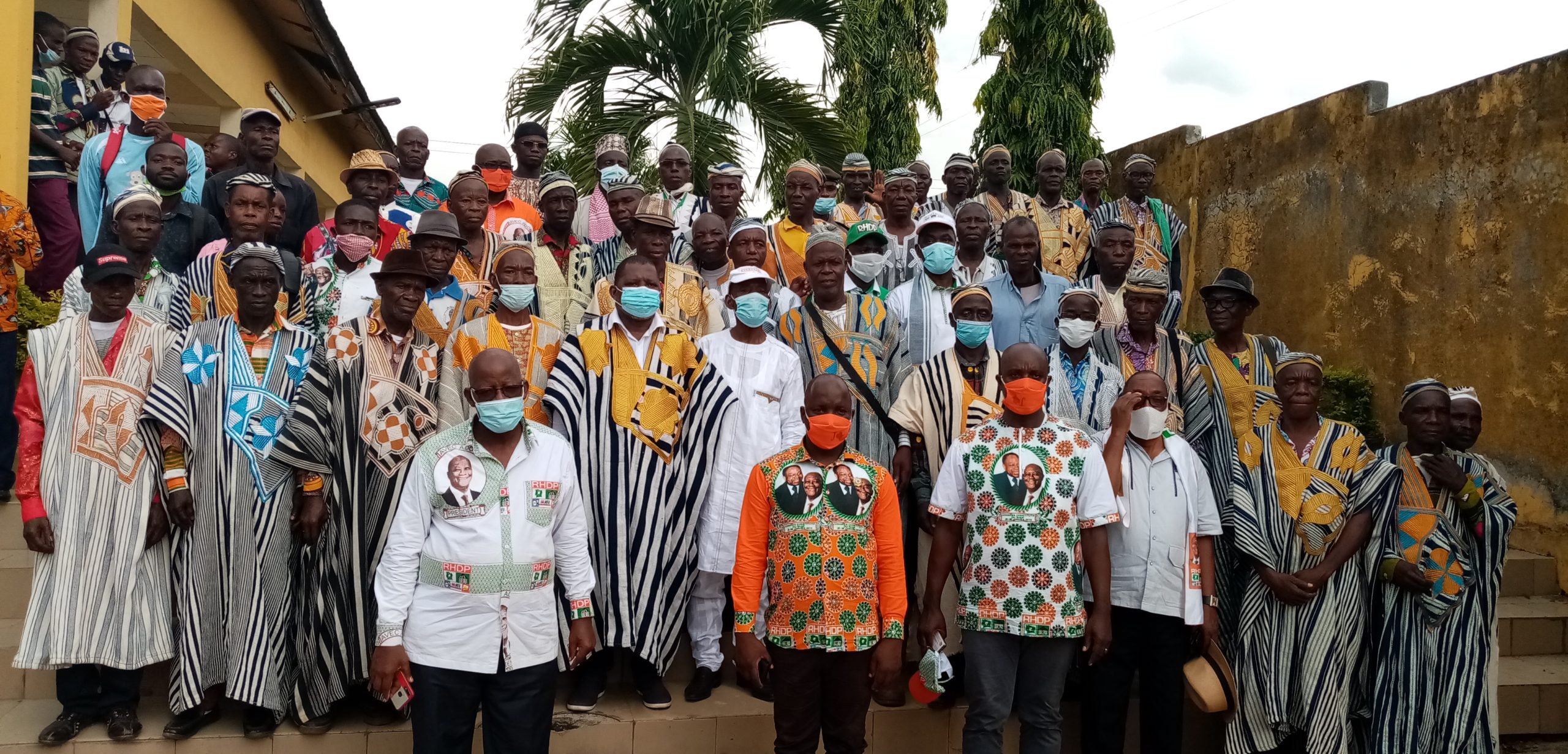 Tonkpi/ Révision de la liste électorale : Konaté Sidiki confie des tâches aux chefs coutumiers