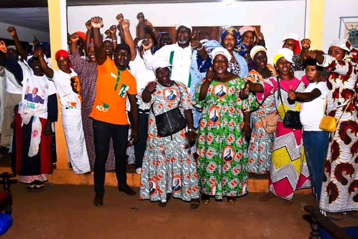 Touba/ Après la large victoire du RHDP, le DDC Issouf Fadiga reconnaissant aux femmes