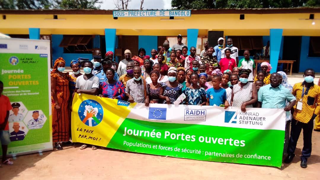 Bangolo/ Prévention des conflits : Le RAIDH sensibilise les populations