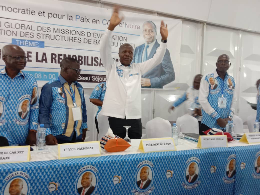 L'abri Toikeusse au Bureau politique de l'UDPCI : "Nous saisissons l'opportunité de notre retour au RHDP pour grandir davantage"