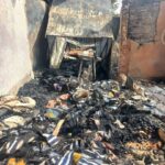 Man/ Incendie au marché artisanal : 65 magasins partent en fumée