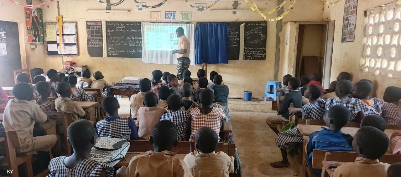 Dioman/ Parc national du Mont Sangbé: Élèves et enseignants engagés ...