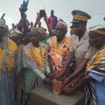 Tonkpi: Woï Méla pose la première pierre du foyer des jeunes de Gbangbegouiné Tonkpi: Woï Méla pose la première pierre du foyer des jeunes de Gbangbegouiné