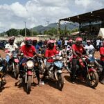 Sécurité routière : 1500 casques distribués aux motocyclistes à Man